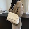 Retro Simple Underarm Bag 2025 Autumn New Fashion Textured Chain Shoulder Bag Crossbody Bag Women