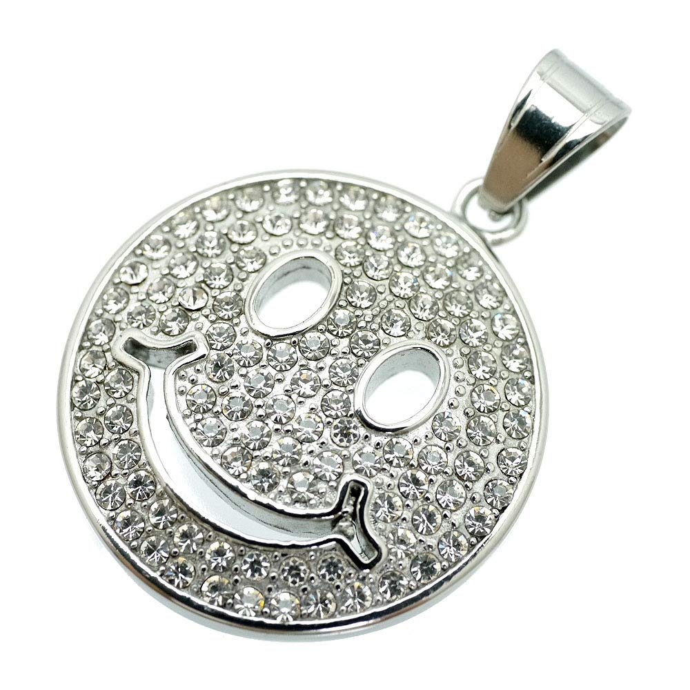 

Подвеска Mark Smile Zirconia Top M3 Large из нержавеющей стали [Silver One] Nico-chan для мужчин