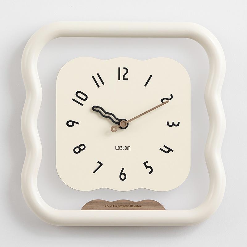 Wozoom 2025 Modern Minimalist Wall-Mounted Clock for Living Room