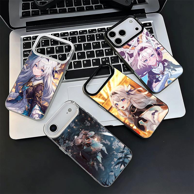 Honkai Star Rail Firefly Soft Phone Case for iPhone 15 16 17 Pro Max 17Air 16E 14 Plus 13 12 Mini Shockproof Cover Back Shell