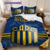 Rosario Central Pattern Bedding Quilt Set Quilt Cover Pillowcase Home Decoration Birthday Gift (1 * duvet cover + 2 * pillowcase, without core)