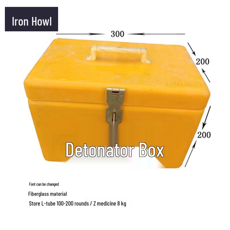 Explosive and Detonator Storage Cabinet