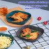 1PC Airfryer Oven Bakplaat Siliconen Bakvorm Gefrituurde Kip Pizza Mat Olievrij Siliconen Pan Airfryer Accessoires
