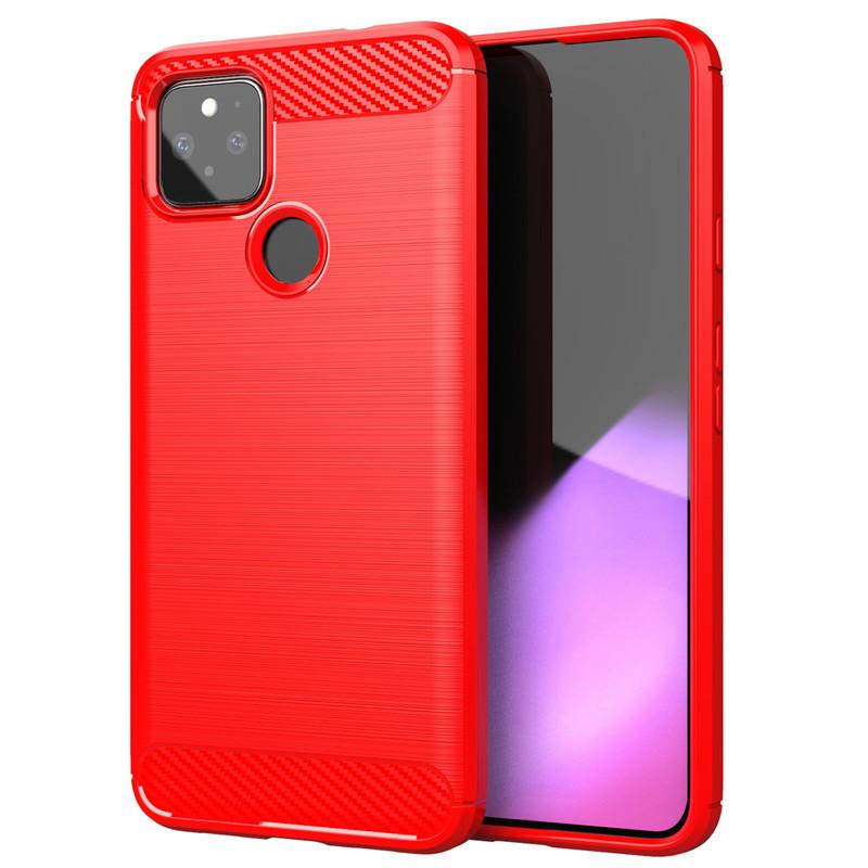 

Для Чехол Google Pixel 5 Чехол для Google Pixel 5 Coque Противоударный силиконовый бампер Чехол для Google Pixel 6 3 4A 4 5A 5 XL Fundas For Pixel 4A 5G красный