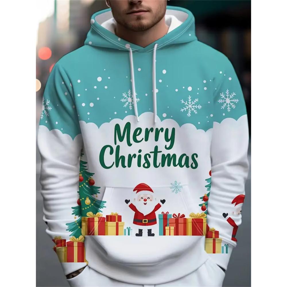 Simple Comfortable Men's Hooded Sweatshirt Casual Loose Hoodies Sweatshirts Men’s