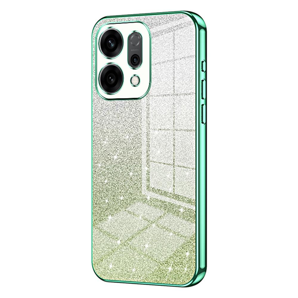 For Oppo Reno14 5G (Global) Case Electroplating Gradient Glitter TPU Phone Cover