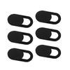Camera Privacy Protection Ultra Thin Webcam Cover For Computers Laptops Tablet High Quality Cover 6PCS Black