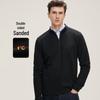 Giovanni Valentino Quarter-Zip Brushed Fleece Sweatshirt
