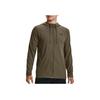 Under Armour Solid Color Logo Sports Casual Hooded Jacket Men Jacket Green 1370499-361