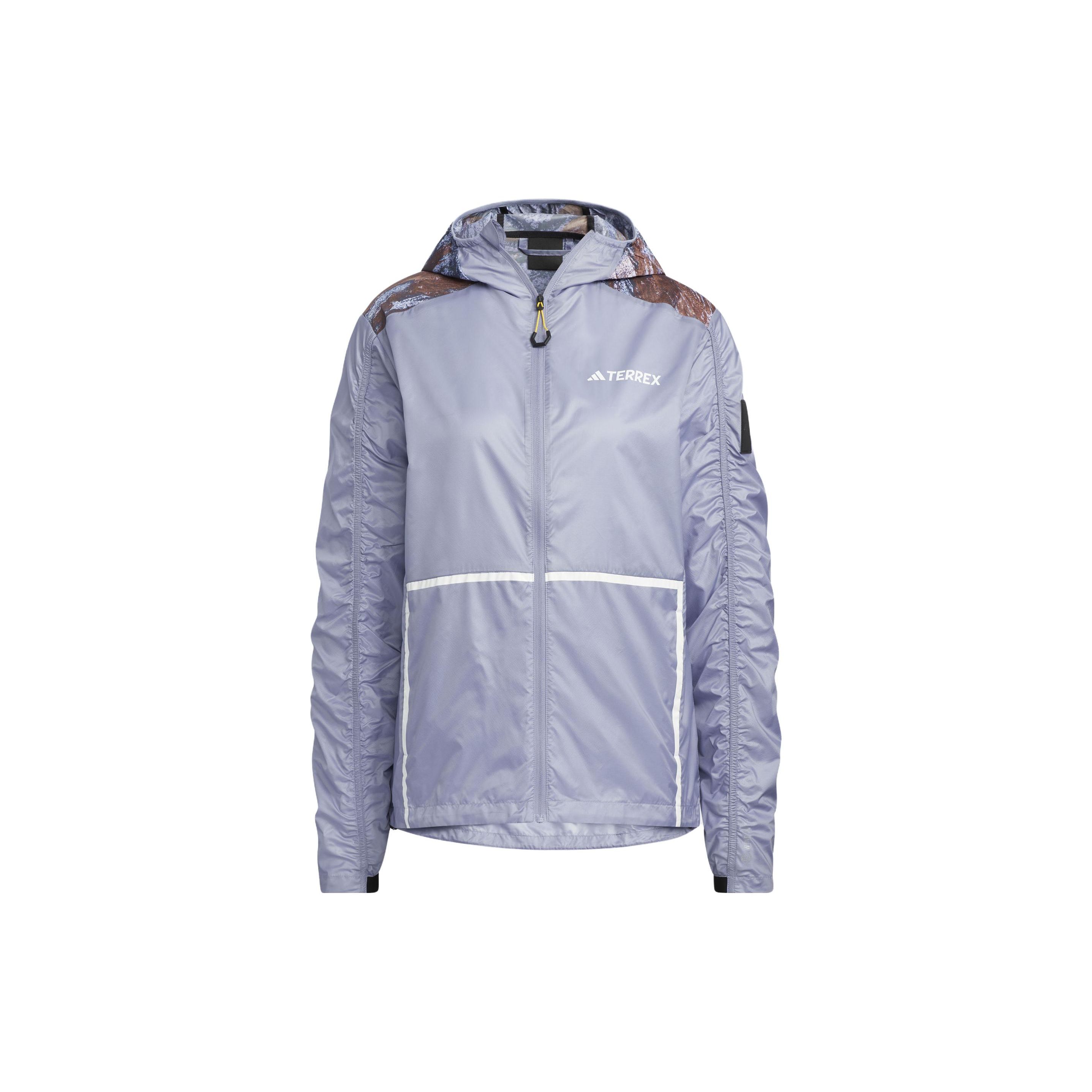 adidas x National Geographic Women s Wind.Rdy Jacket Purple HY4693 M
