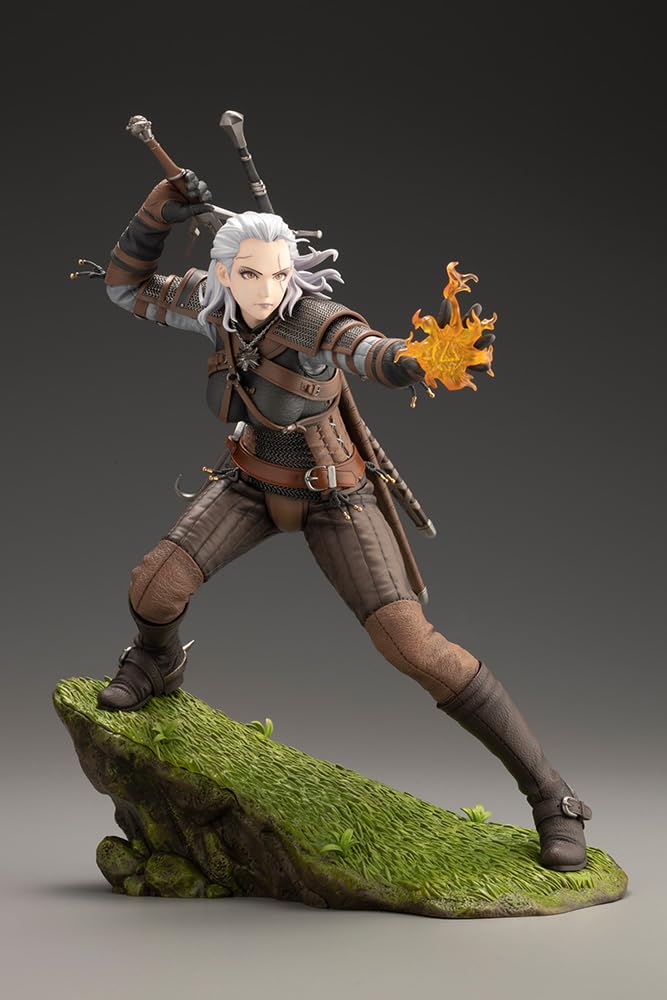 The Witcher Bishoujo Geralt Scale PVC Painted Finished Figure 1/7