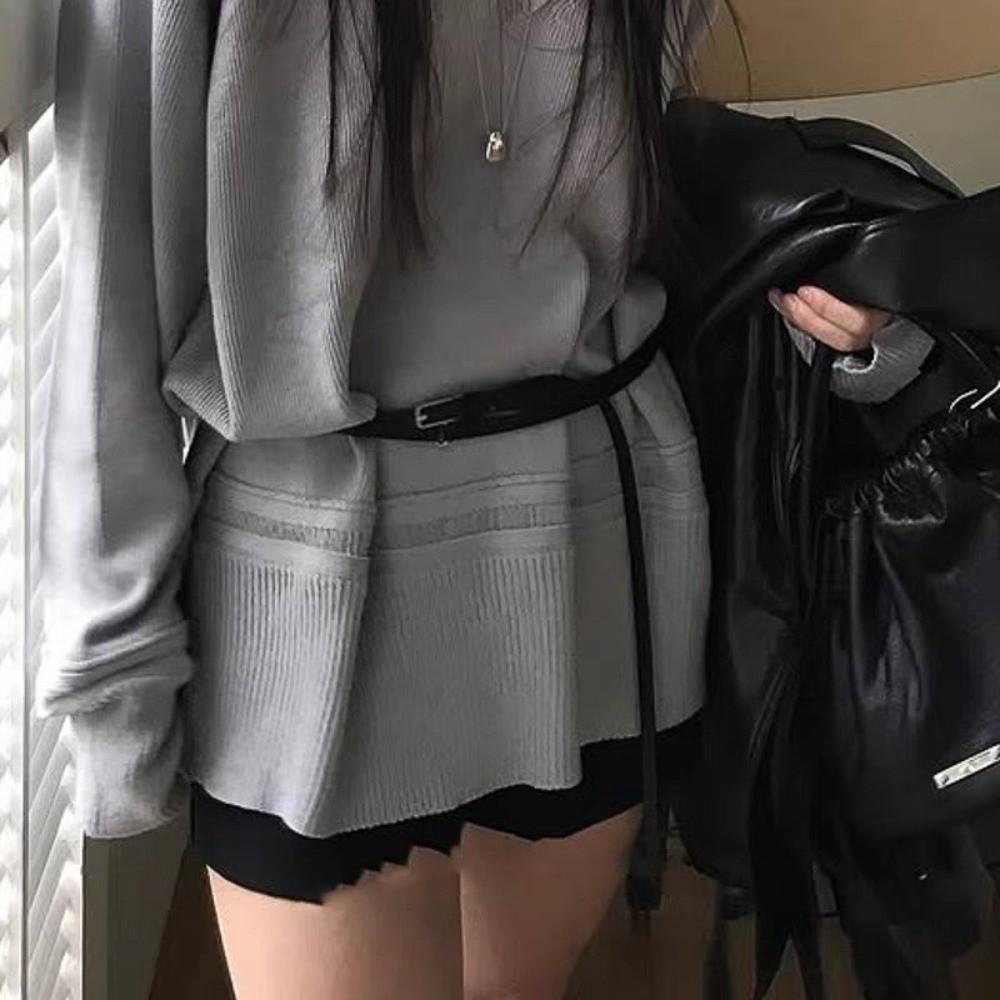 210cm Women's Belt Versatile Skirt Belt Trendy Leather Belt  for Women