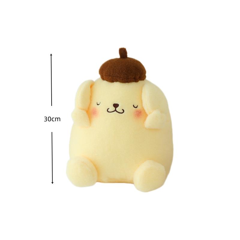Kawaii Pompompurin Plush Pillow Toys Soft Pillow Gift Lovely Pom Pom Purin Doll For Kids Room Decor Xmas Birthday Gifts