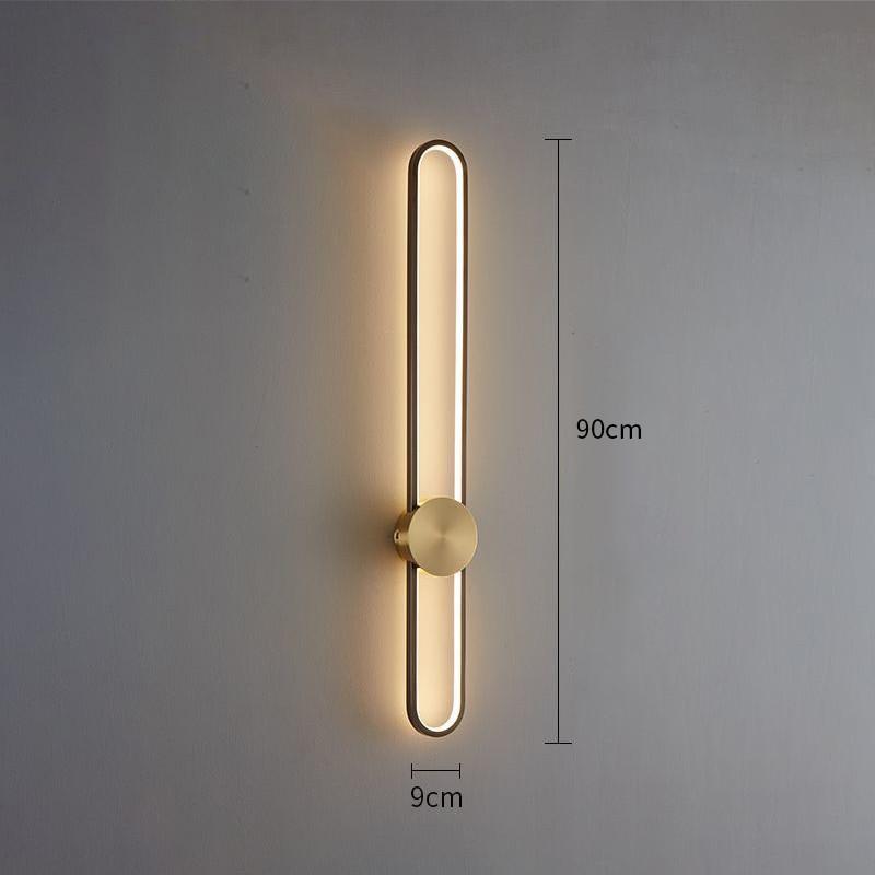 Multi-Color Adjustable Bedside Wall Lamp Modern Nordic Simple Wall Light Bedroom Bedside Lamp Living Room Led Lighting Fixture