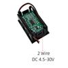 Digital Voltmeter DC 4.5V To 30V Digital Voltmeter Voltage Panel Meter Red For 6V 12V Electromobile Motorcycle Car