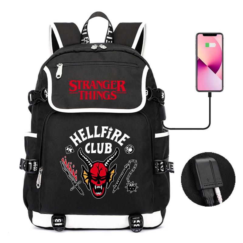 Рюкзак Stranger Things большой вместимости KTB 45*16*37cm