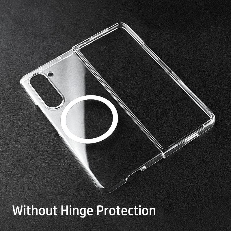

Anti-Scratch Full Protective Case for Samsung Galaxy Z Fold 7 4 5 6 SE W25 Clear Magsafe Foldable Reinforced Toughness PC Cover Anti-scratch PC&Galaxy Z Fold Special