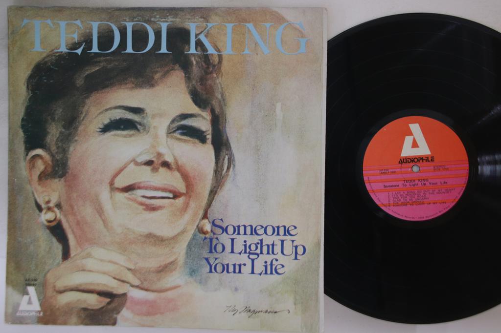 LP Record TEDDI KING - Someone To Light Up Your Life AP150 AUDIOPHILE 1979 US Jazz Used