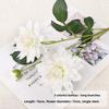 Real Touch Artificial Dahlia Flower Realistic Plant Simulation Big Dahlia Handmade 76cm Fake Flower Dining Table Decor