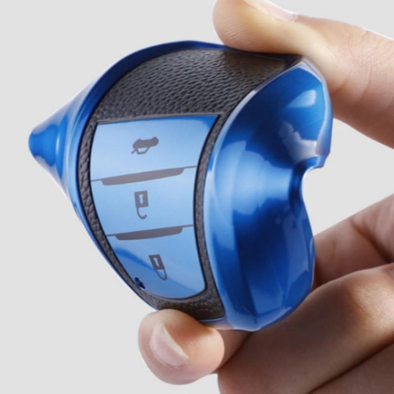 3 Buttons Soft Tpu Car Key Case Cover for Toyota Hilux Innova Rav4 Fortuner Yaris 2021 Shell Fob Protector Keychain Accessories