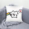 Cute B-Basiilleaf Cat Customizable Square Pillowcases, Stylish And Soft, Perfect For Beds, Cars, And Sofas.
