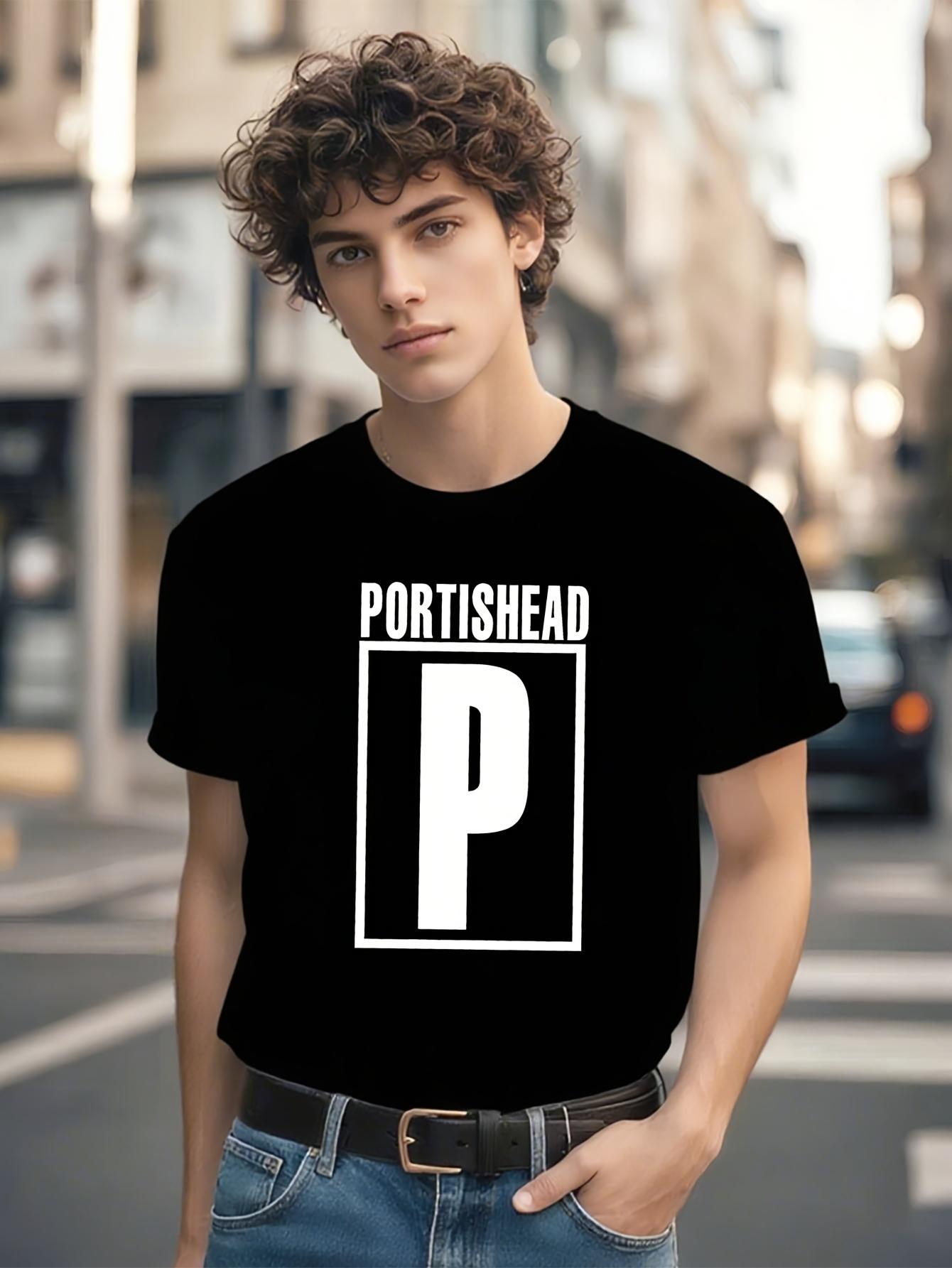 Portishead P Album Logo Vintage Tshirt - Black Band Tee w... XL