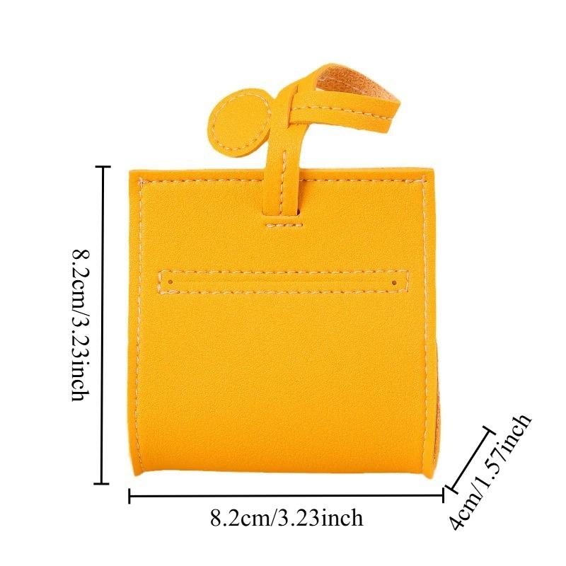 Dog Poop Bag Cover PU Leather, Dog Waste Bag Dispenser Soft PU Leather Puppy Poop Bag