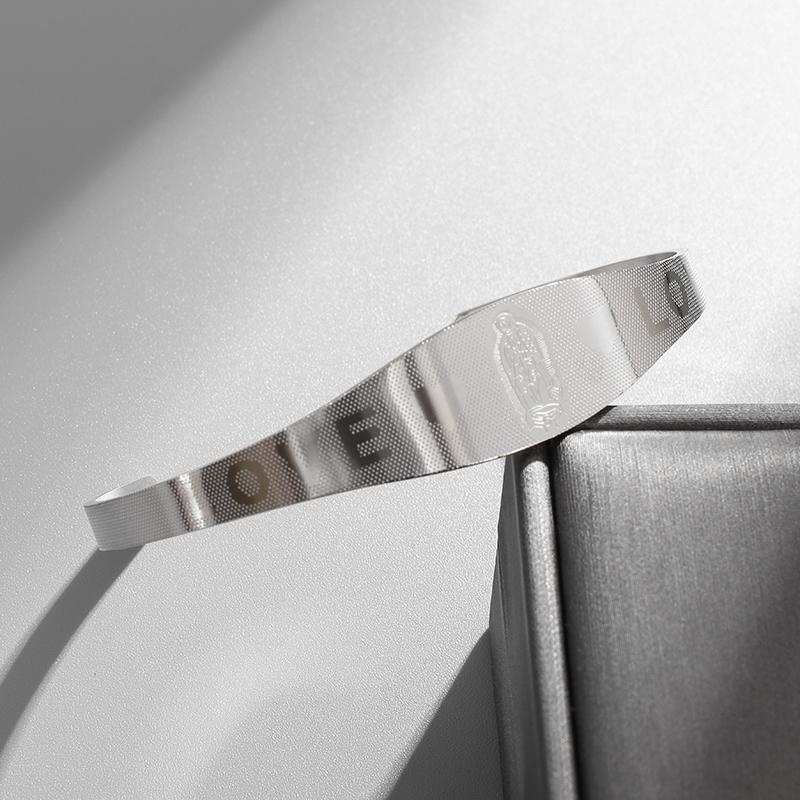 Modeontwerp Roestvrij Staal Gebogen Tafelgerei Vork Open Armband Mannen en Vrouwen Persoonlijkheid Bedel Hip Hop Casual Sieraden Cadeau
