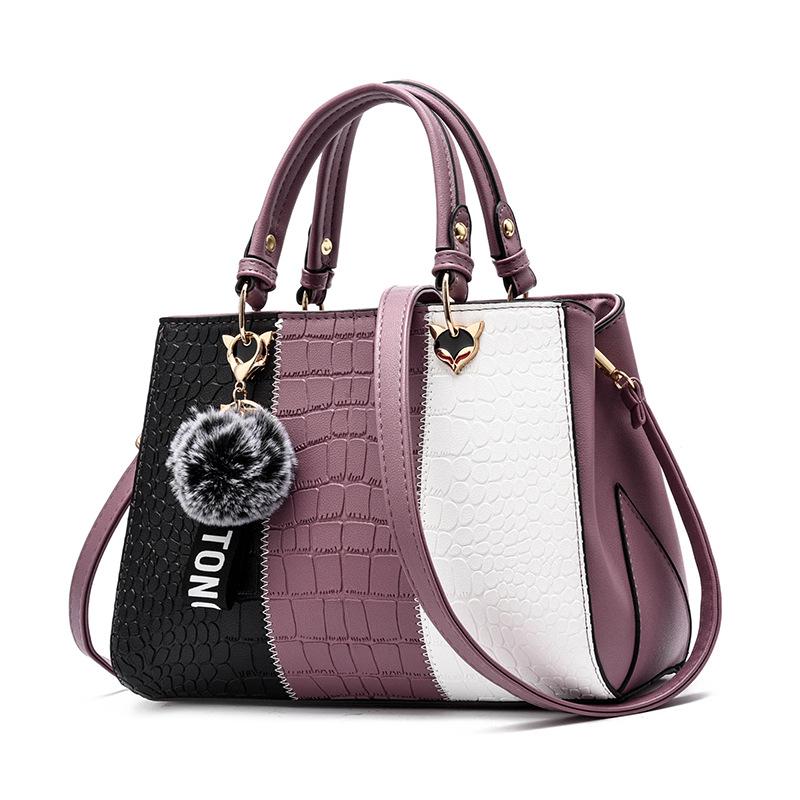 2025 Women's Large Capacity Stone Pattern Handbag: Korean Style Crossbody