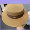 Spring Summer Sun Protection Straw Hat Women Foldable Wide Brim Beach Hat With Vintage Style For Holiday