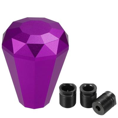 Um ABSOPRO Manopla de Câmbio de Carro Alavanca de Câmbio Manopla de Câmbio de Carro Universal Roxo