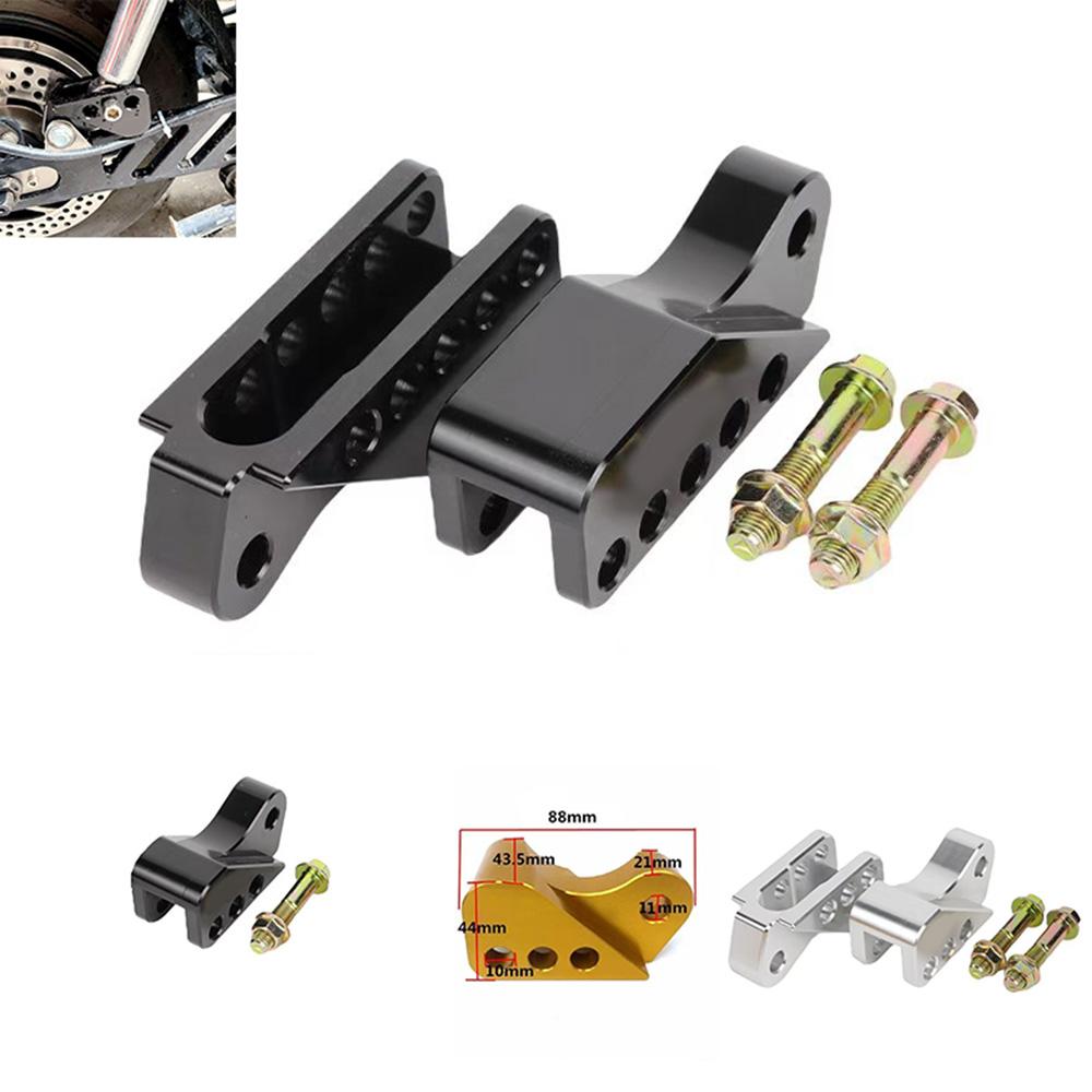 Uniwersalne Podwyższenia Amortyzatora Motocyklowego CNC Ze Stopu Aluminium Wzmacniacz Wysokości Do Honda Yamaha Kawasaki E-Skuter ATV