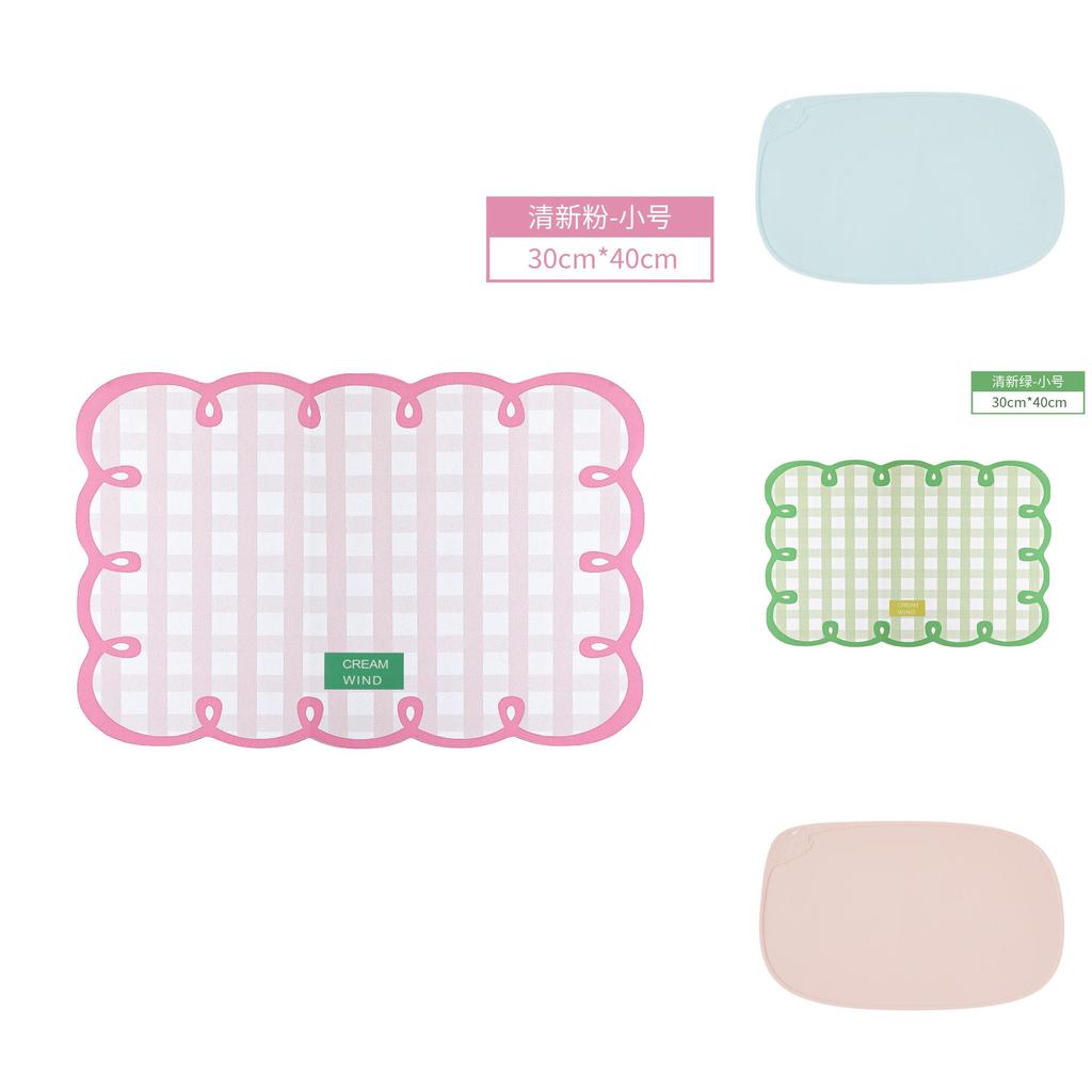 Wasserdichte Gummi-Fressmatte für Katzen und kleine Haustiere zu Hause