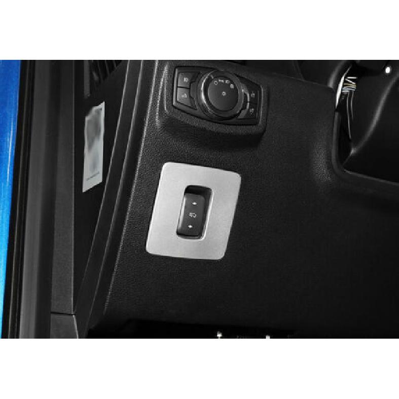Brake Pedal Height Adjust Cover Trim For Ford F150 F-150 2015- Matte Silver