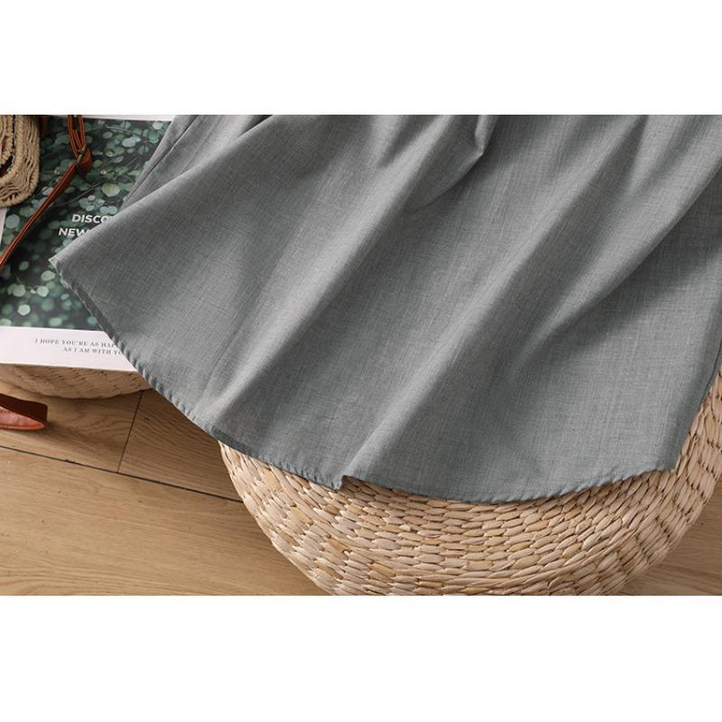 A Niche Cotton and Linen Shirt for Women In Summer Loose and Comfortable Casual Sleeveless Women’s Blouses & Shirts