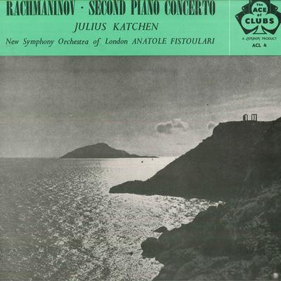 LP Record JULIUS KATCHENPIANONEW SYMPHONY Rachmaninoffpiano Concerto No.2 In ACL4 THE ACE OF CLUB Japan Classical Used