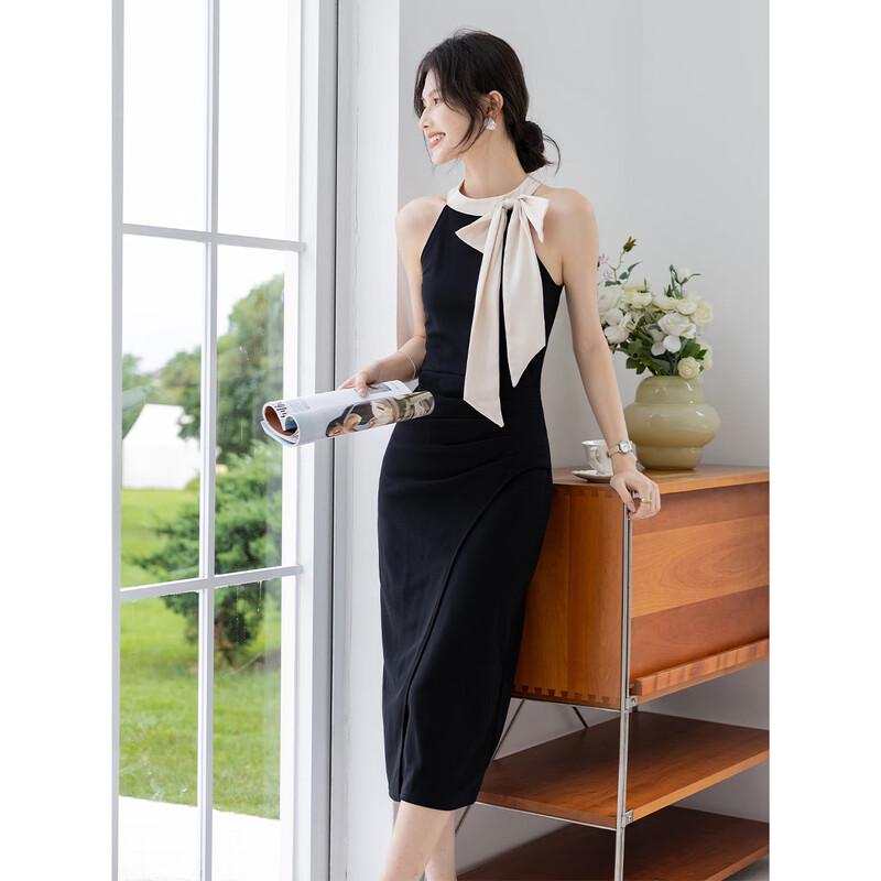 Mokana Urban Casual Halter Neck Midi Dress