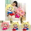 Adorable Sailor Moon Rabbit Cartoon Plush Toy With Soft Pp Cotton Stuffing For Girls