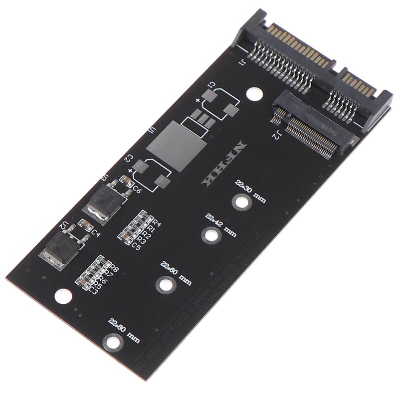 

B+M Key Sata M.2 Ngff Ssd To Sata 3 Raiser M.2 To Sata Adapter Card Expansion Card Onesize