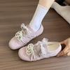 Korean pearl lace German training shoes women's summer 2025 new fashion versatile and comfortable sports and leisure white shoes
