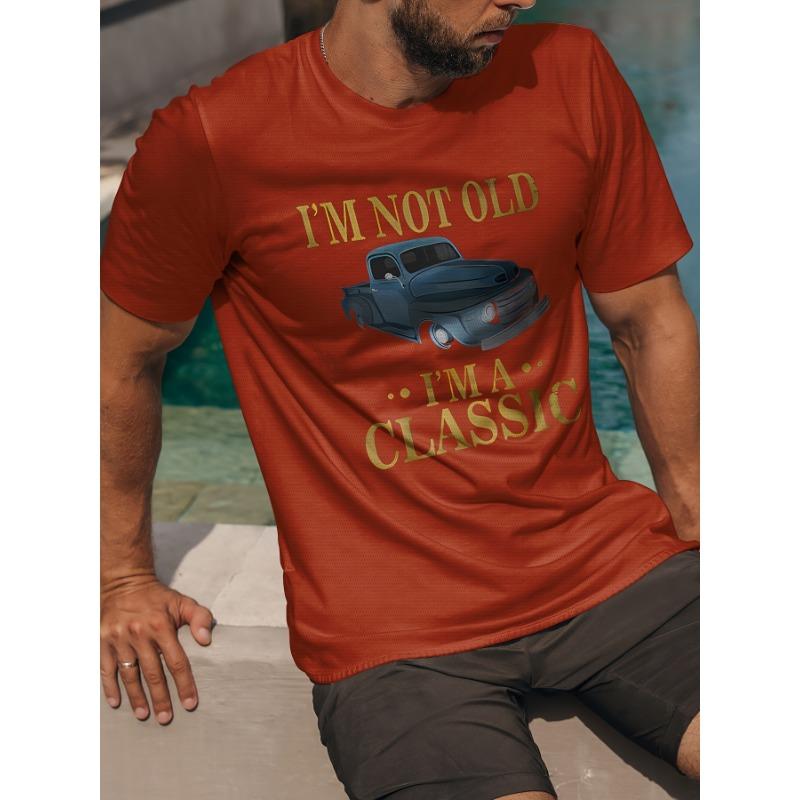Stylish Men's Graphic 3D Print T-Shirt - Short Sleeve Neck Tee with Vibrant Car Design - Perfect for Summer T-Shirts