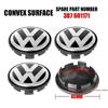 4Pcs 56/65/66mm Car Wheel Center Hub Caps Badge UOriginal Hubcaps For Volkswagen VW R GTI Golf 5 7 Caddy Passat B6 Tiguan Polo