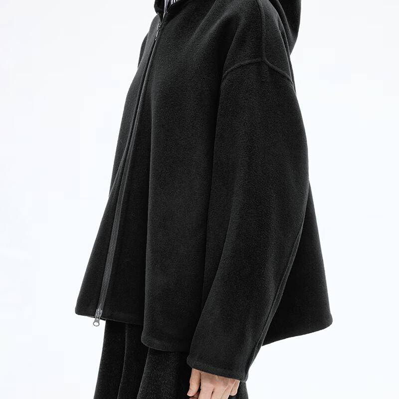 JNBY 25 Winter New 100% Wool Hooded Jacket