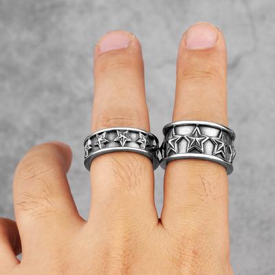 Aşıklar Çifti All Star Paslanmaz Çelik Kadın Erkek Alyansları Basit Kız Erkek Arkadaş Takı Yaratıcılık Hediye