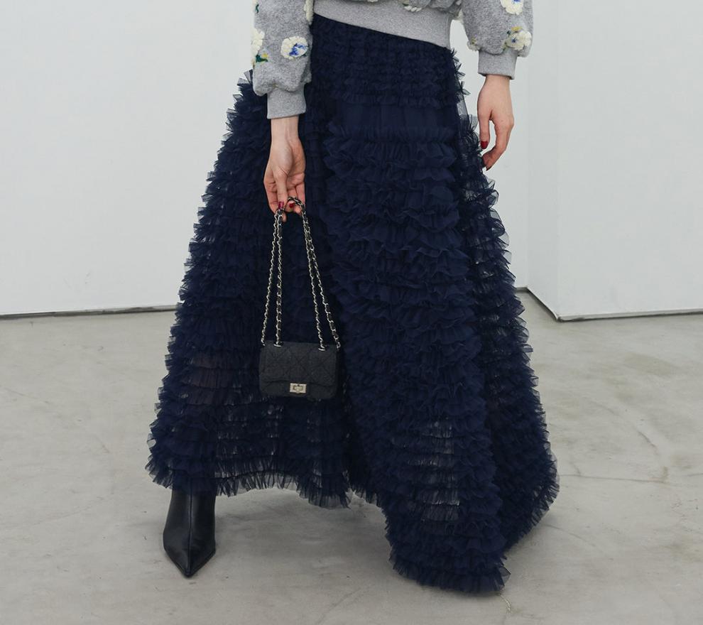 Versatile Fashionable Women's Multi-layer Puffy Skirt - Super Fairy Princess Long Skirt