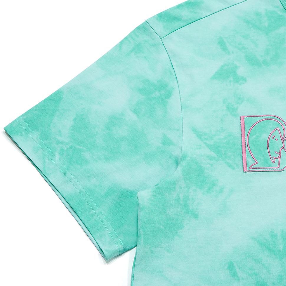 Brian Berry Poppy Dyeing Tee_Light Green
