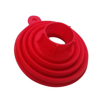 Artefacto de cocina Embudo de silicona Tolva Dispensador de líquido Utensilio de cocina para el hogar