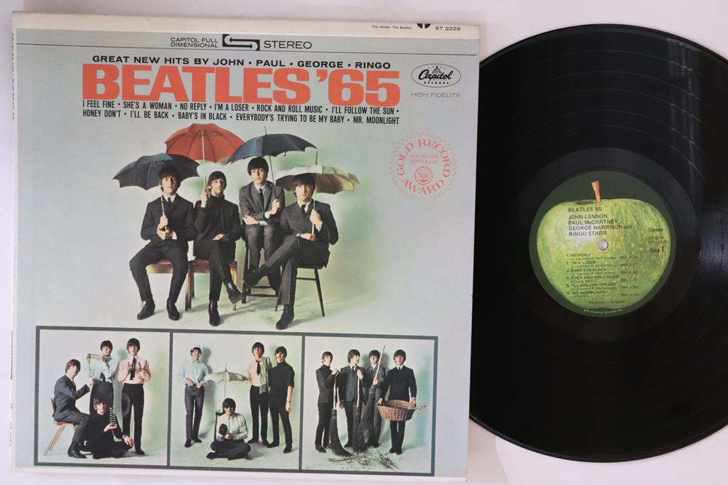 LP Record BEATLES - Beatles '65 ST2228 APPLE 1971 US Rock Used