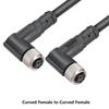 M8 10M PUR/PVC Shield Cable Double Plug Male Female Adapter Waterproof Aviation Connector Power Charger 3Pin 4Pin 5Pin 6Pin 8Pin
