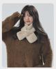 Cozy Korean-Style Women's Scarf: Soft, Furry, Warm, and Age-Reducing Neckband for Autumn and Winter
